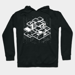 brutalism architecture Hoodie